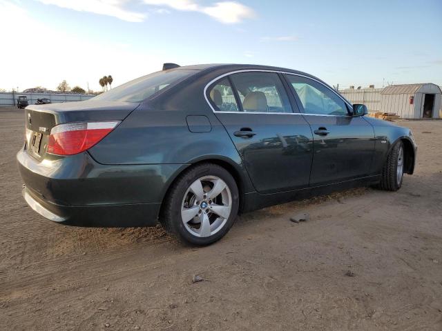 WBANE53587CK92319 - 2007 BMW 525 I GREEN photo 3