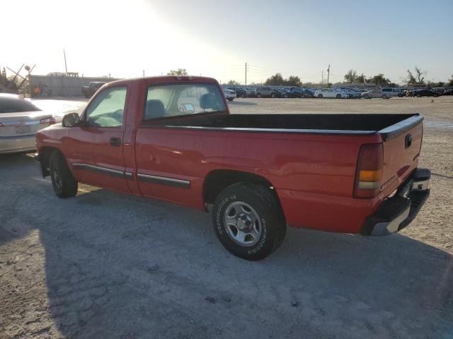 1GCEC14V0YE307577 - 2000 CHEVROLET SILVERADO C1500 RED photo 2