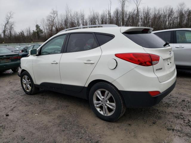 KM8JUCAC1DU624032 - 2013 HYUNDAI TUCSON GLS WHITE photo 2