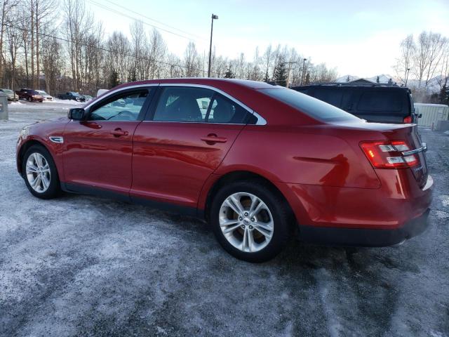 1FAHP2H80JG127382 - 2018 FORD TAURUS SEL RED photo 2