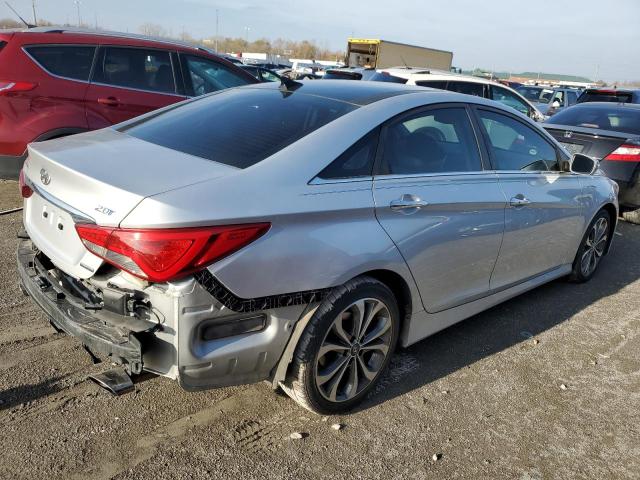 5NPEC4AB3EH936158 - 2014 HYUNDAI SONATA SE SILVER photo 3