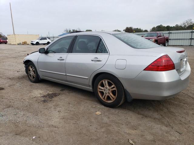 1HGCM56867A174656 - 2007 HONDA ACCORD EX SILVER photo 2