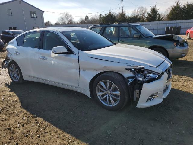 JN1BV7AR4FM403712 - 2015 INFINITI Q50 BASE WHITE photo 4