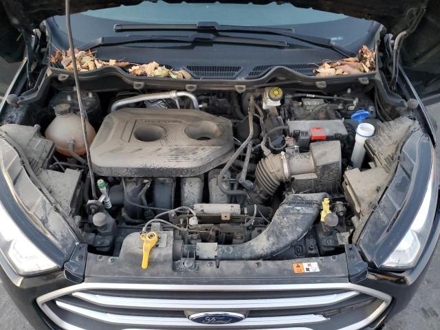 MAJ6S3GL3KC270224 - 2019 FORD ECOSPORT SE BLACK photo 12