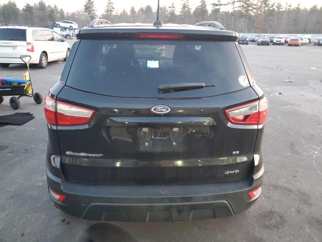 MAJ6S3GL3KC270224 - 2019 FORD ECOSPORT SE BLACK photo 6