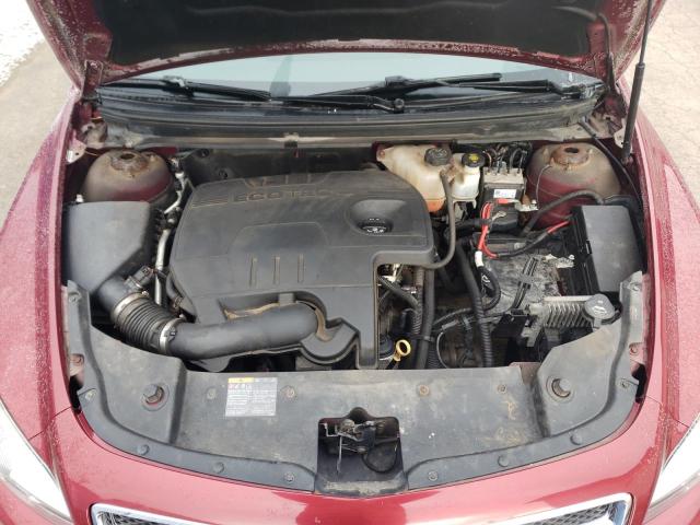 1G1ZC5E05AF257490 - 2010 CHEVROLET MALIBU 1LT RED photo 11