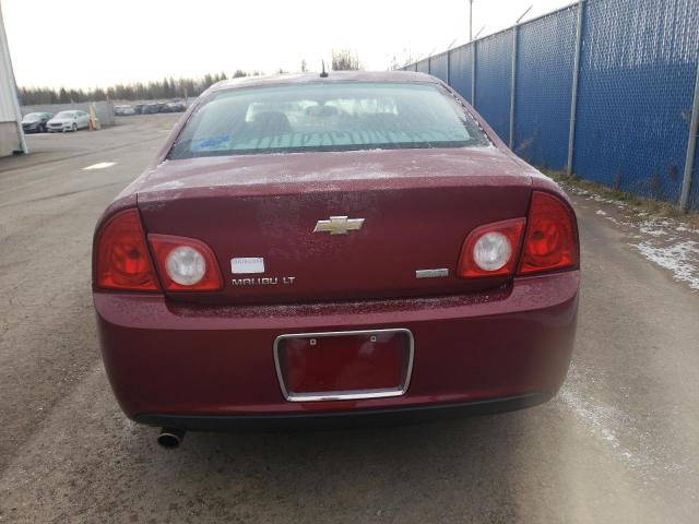 1G1ZC5E05AF257490 - 2010 CHEVROLET MALIBU 1LT RED photo 6