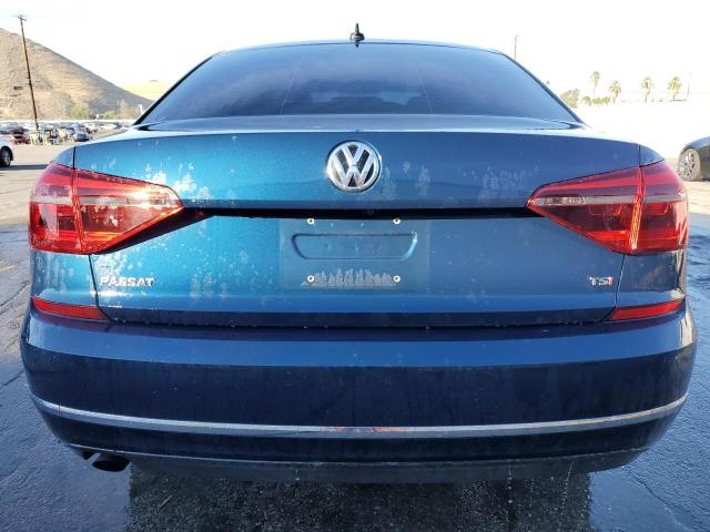 1VWLA7A3XKC001876 - 2019 VOLKSWAGEN PASSAT WOLFSBURG BLUE photo 6