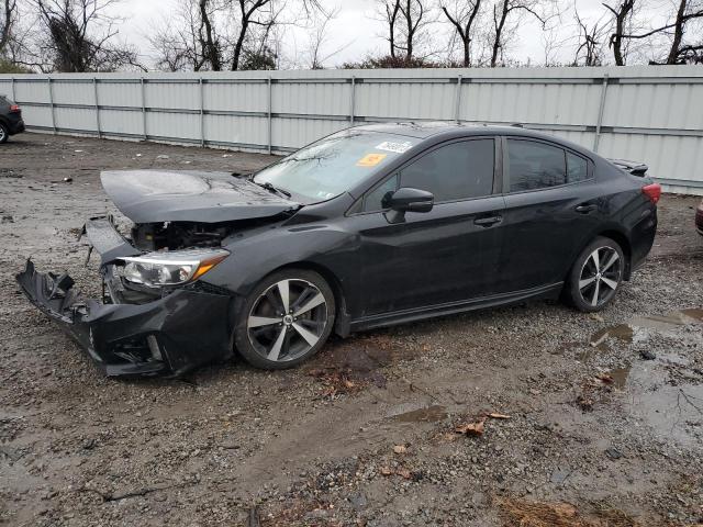 4S3GKAL62J3612229 - 2018 SUBARU IMPREZA SPORT BLACK photo 1