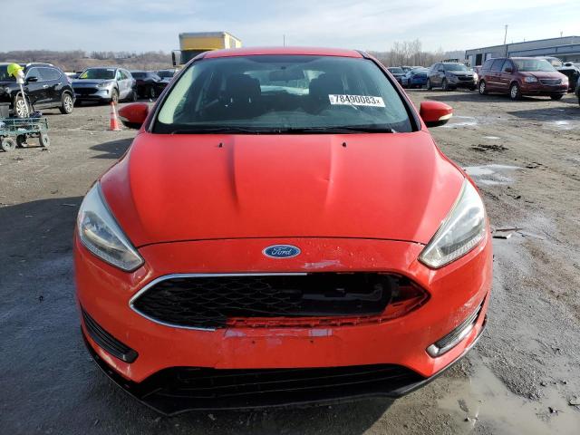 1FADP3K23FL350636 - 2015 FORD FOCUS SE RED photo 5