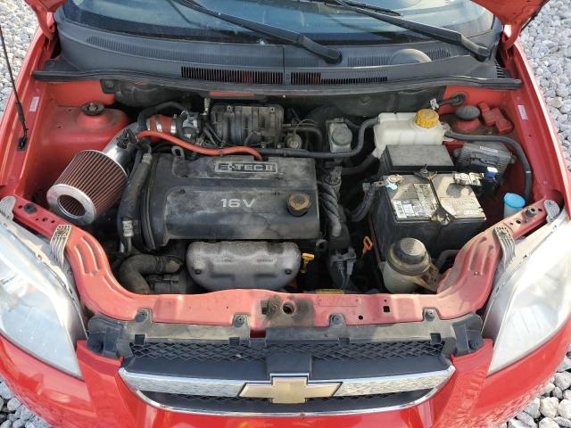 KL1TD56638B017344 - 2008 CHEVROLET AVEO BASE Qırmızı foto 11