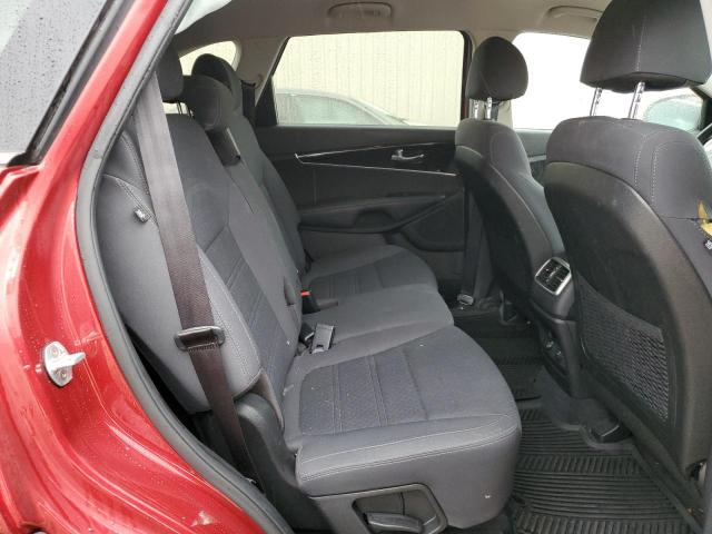 5XYPG4A33JG388198 - 2018 KIA SORENTO LX RED photo 10