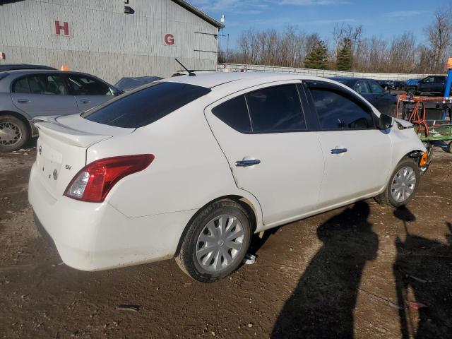 3N1CN7AP0KL849685 - 2019 NISSAN VERSA S WHITE photo 3