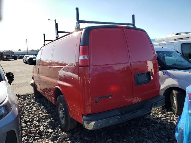 1GCWGAFG9L1158075 - 2020 CHEVROLET EXPRESS G2 RED photo 2