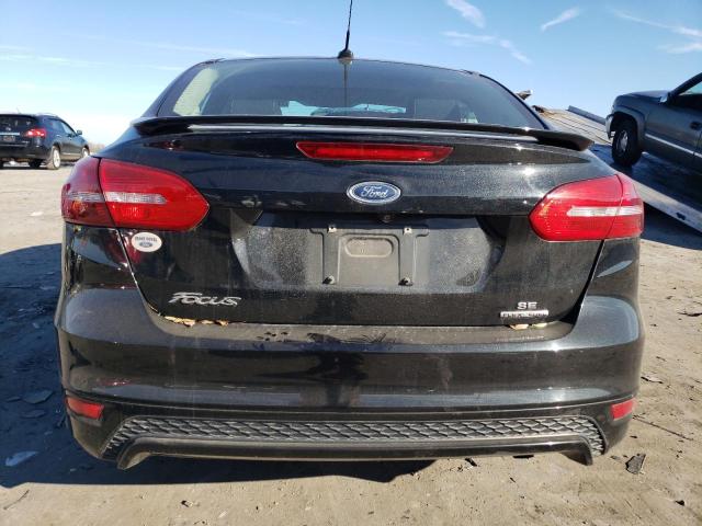 1FADP3F28FL292548 - 2015 FORD FOCUS SE BLACK photo 6