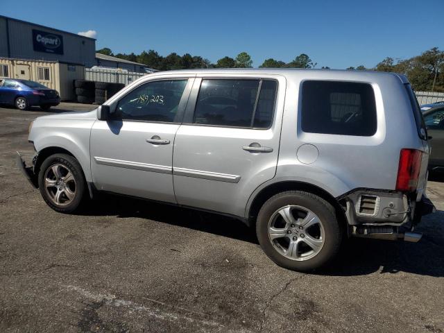 5FNYF3H50CB034108 - 2012 HONDA PILOT EXL SILVER photo 2