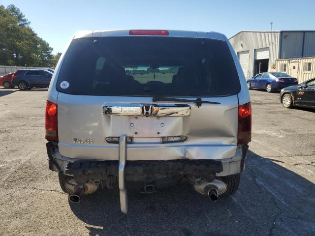 5FNYF3H50CB034108 - 2012 HONDA PILOT EXL SILVER photo 6