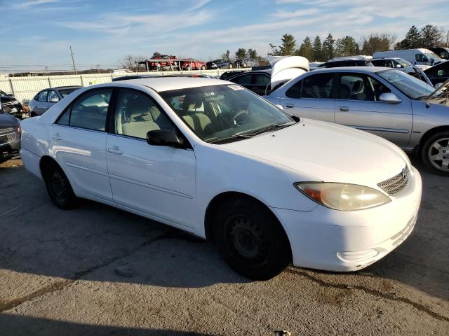 4T1BE32K63U149726 - 2003 TOYOTA CAMRY LE WHITE photo 4