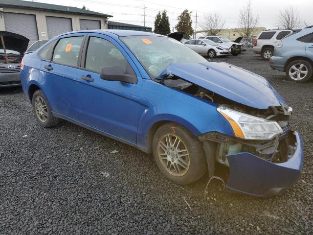 1FAHP3FN0BW198684 - 2011 FORD FOCUS SE BLUE photo 4