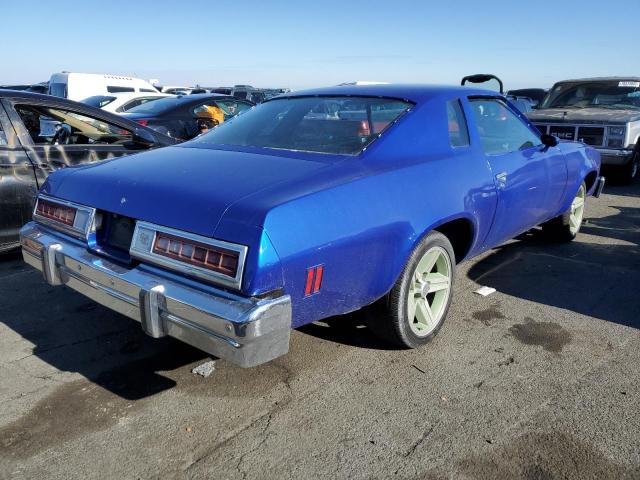 1D37L7Z468916 - 1977 CHEVROLET MALIBU CLS BLUE photo 3