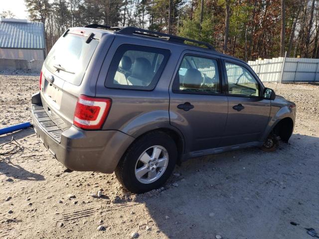 1FMCU0C72AKA45985 - 2010 FORD ESCAPE XLS GRAY photo 3