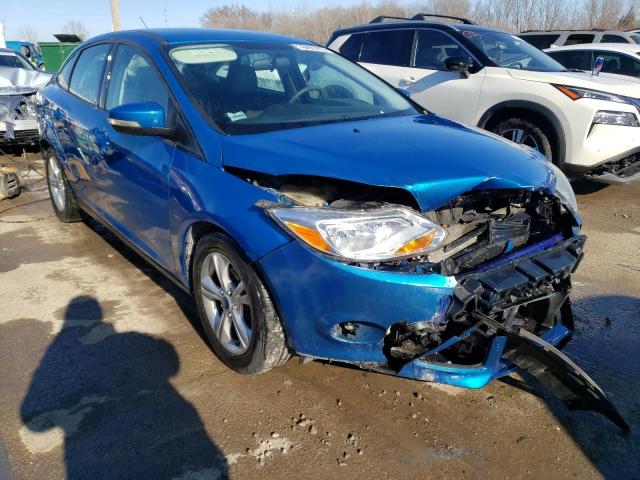 1FADP3F24DL324036 - 2013 FORD FOCUS SE BLUE photo 4