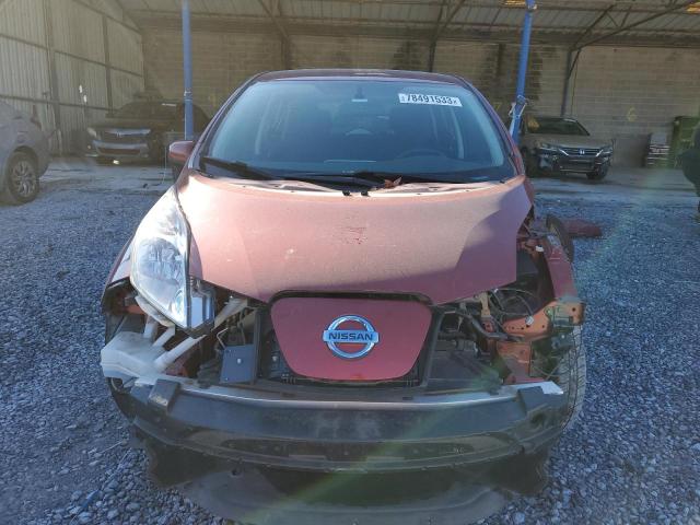 1N4AZ0CP4FC331406 - 2015 NISSAN LEAF S BURGUNDY photo 5