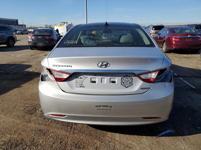 5NPEC4AC5CH327157 - 2012 HYUNDAI SONATA SE SILVER photo 6