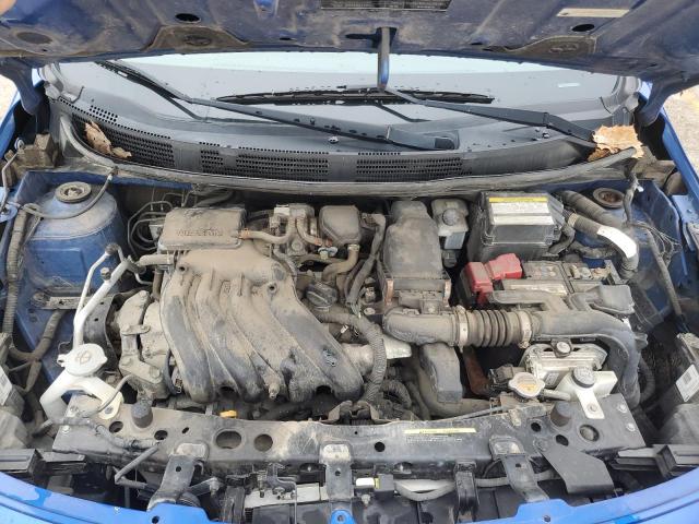 3N1CN7AP9GL841236 - 2016 NISSAN VERSA S BLUE photo 11