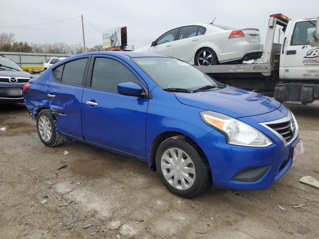 3N1CN7AP9GL841236 - 2016 NISSAN VERSA S BLUE photo 4