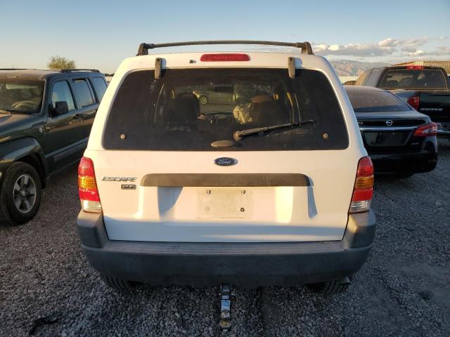 1FMYU03184KA28940 - 2004 FORD ESCAPE XLT WHITE photo 6