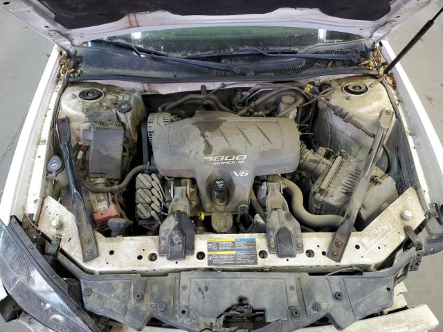 2G2WP522251344169 - 2005 PONTIAC GRAND PRIX WHITE photo 11