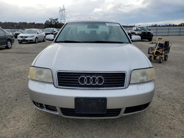 WAUJT54B72N037604 - 2002 AUDI A6 3 SILVER photo 5