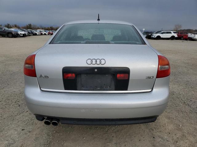 WAUJT54B72N037604 - 2002 AUDI A6 3 SILVER photo 6