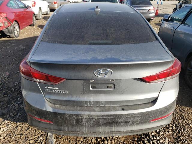 KMHD84LF0HU226444 - 2017 HYUNDAI ELANTRA SE GRAY photo 6