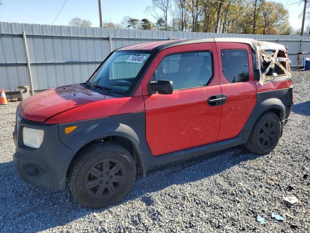 5J6YH28666L009321 - 2006 HONDA ELEMENT EX RED photo 1