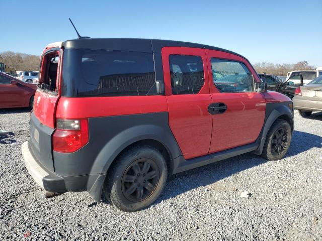 5J6YH28666L009321 - 2006 HONDA ELEMENT EX RED photo 3