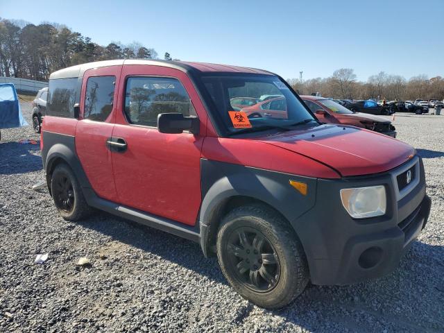 5J6YH28666L009321 - 2006 HONDA ELEMENT EX RED photo 4