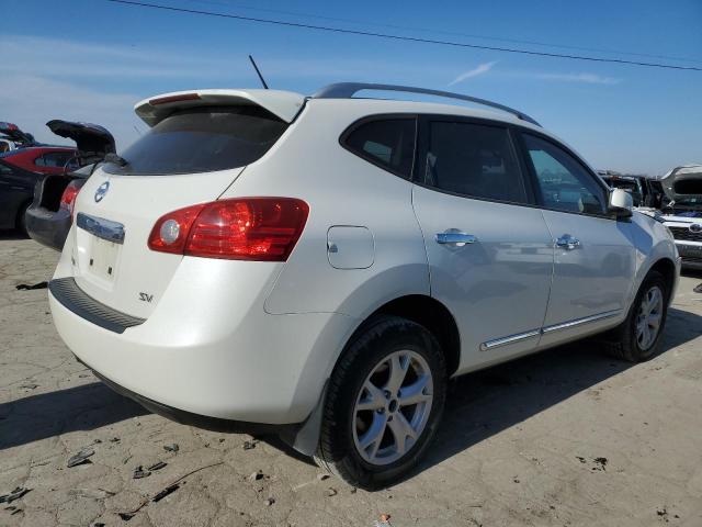 JN8AS5MT8BW187220 - 2011 NISSAN ROGUE S WHITE photo 3