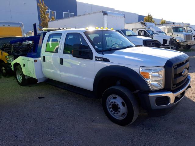 1FD0W4GY2EEA49353 - 2014 FORD F450 SUPER DUTY WHITE photo 4