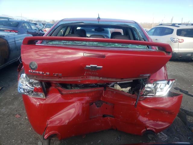 2G1WU583089269670 - 2008 CHEVROLET IMPALA LTZ RED photo 6