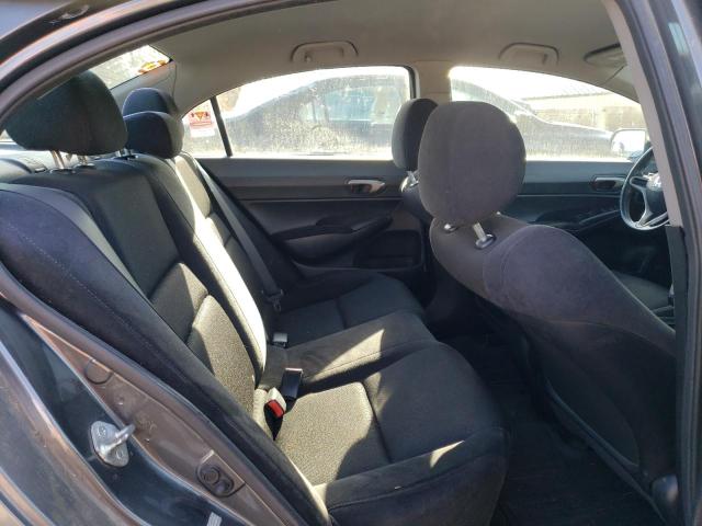 2HGFA1F60BH509093 - 2011 HONDA CIVIC LX-S رمادي صورة 10