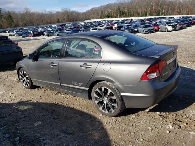 2HGFA1F60BH509093 - 2011 HONDA CIVIC LX-S رمادي صورة 2