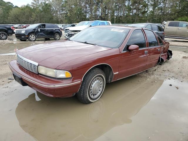 1G1BL53E4PW137673 - 1993 CHEVROLET CAPRICE CLASSIC MAROON photo 1