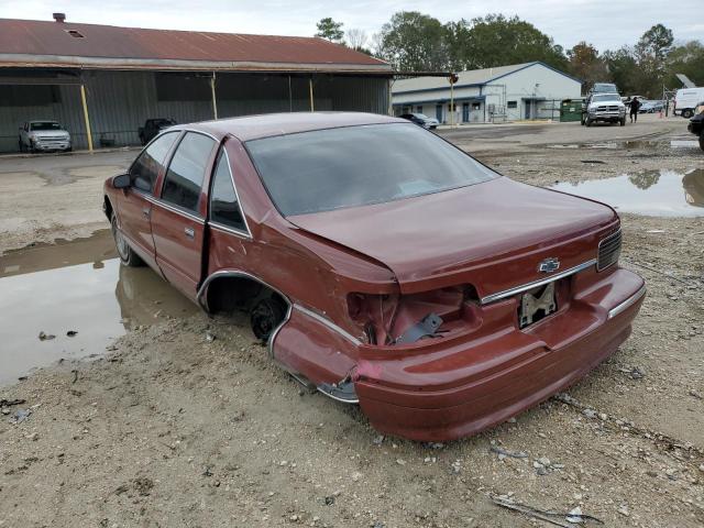 1G1BL53E4PW137673 - 1993 CHEVROLET CAPRICE CLASSIC MAROON photo 2