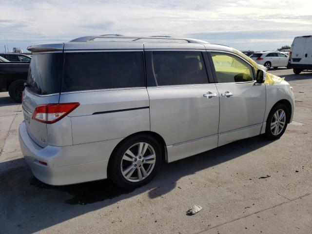 JN8AE2KP9C9043915 - 2012 NISSAN QUEST S SILVER photo 3