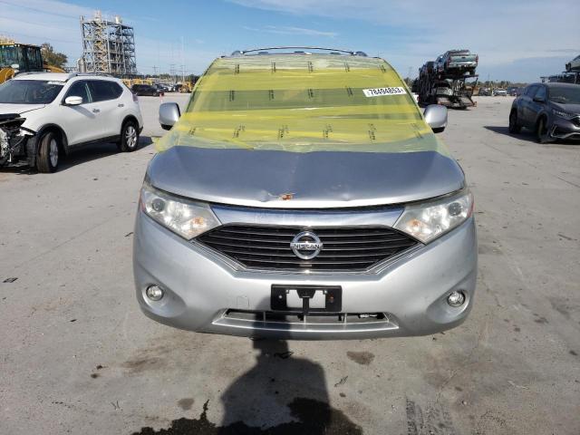 JN8AE2KP9C9043915 - 2012 NISSAN QUEST S SILVER photo 5