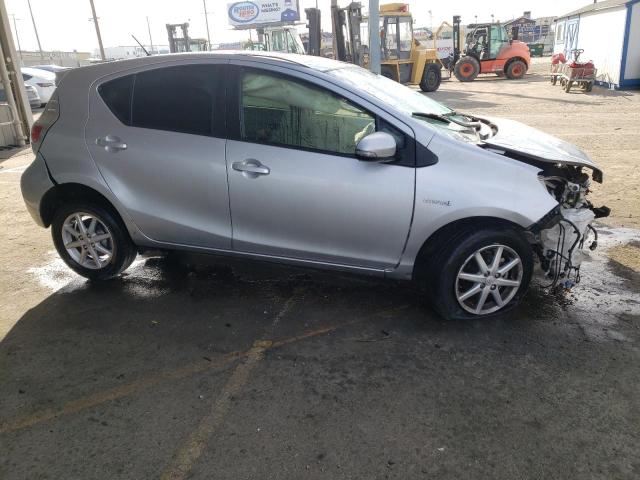 JTDKDTB33D1047450 - 2013 TOYOTA PRIUS C SILVER photo 4