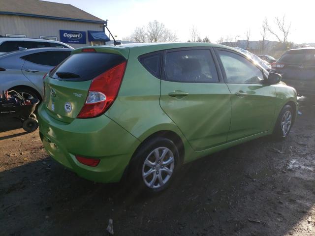 KMHCT5AE2DU108898 - 2013 HYUNDAI ACCENT GLS GREEN photo 3