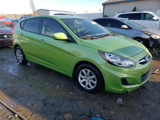 KMHCT5AE2DU108898 - 2013 HYUNDAI ACCENT GLS GREEN photo 4